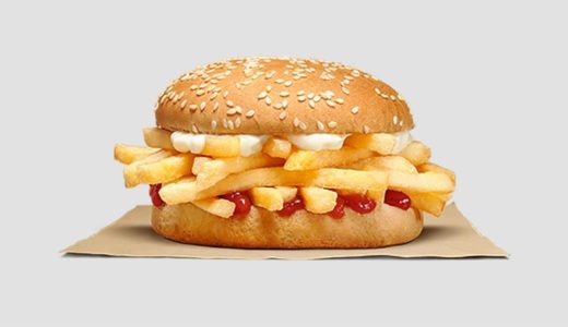 バーガーキングのフライドポテトバーガー！日本での販売時期はいつ？